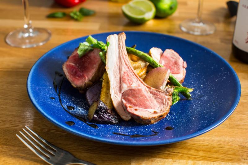 ラムチョップロースト