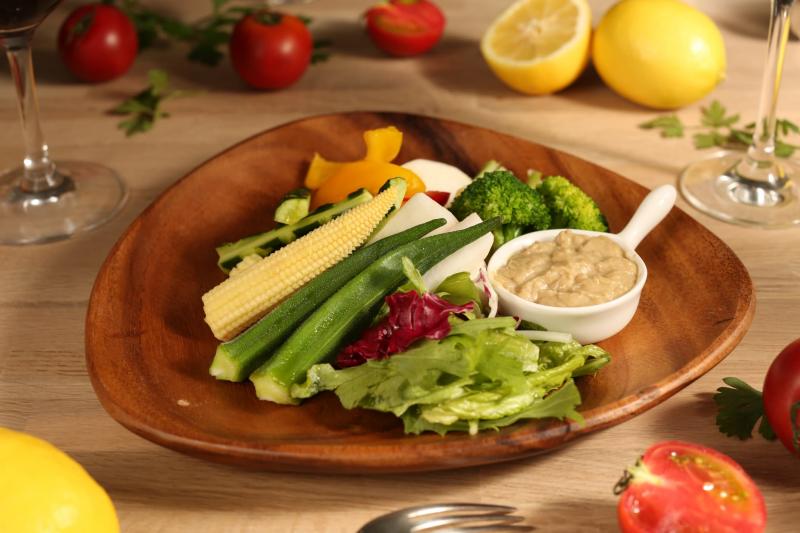 温野菜のヴァーニャソース